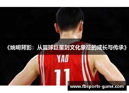 《姚明背影：从篮球巨星到文化象征的成长与传承》